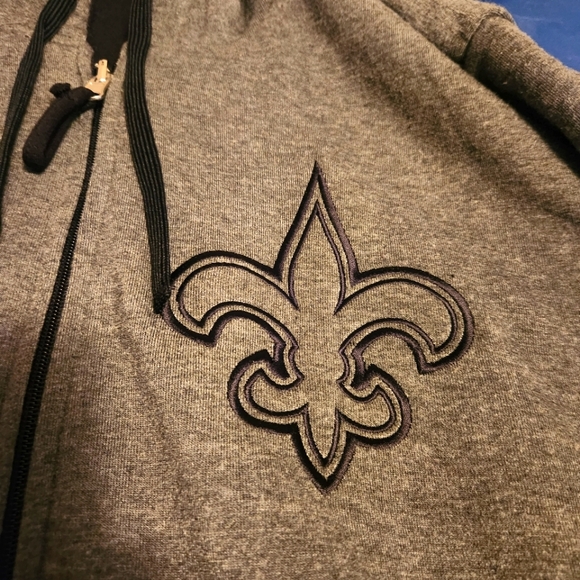 NFL New Orleans Saints Reversible Jacket Men's Size Small - Picture 5 of 16